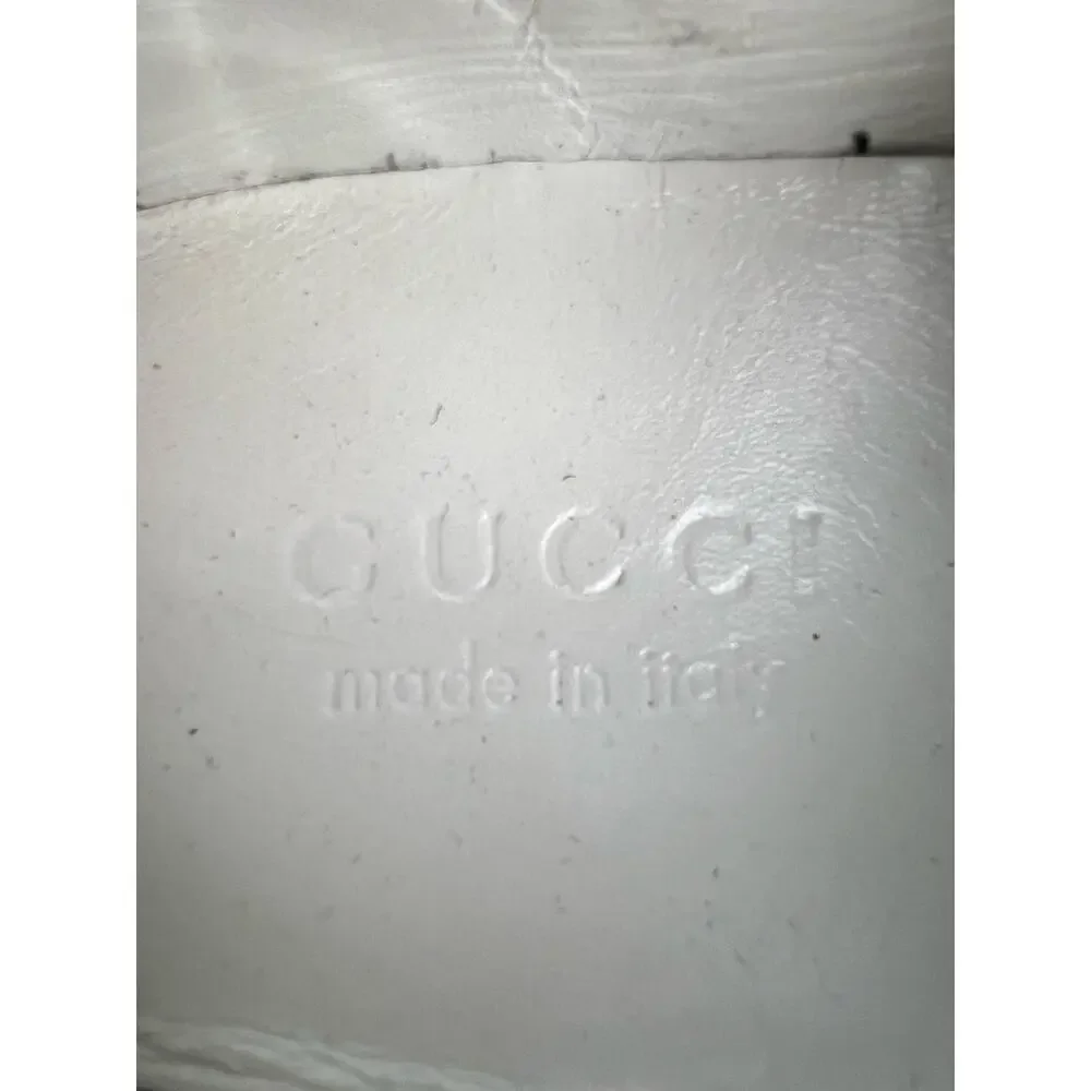Authentic Gucci Dublin Men's Black Quilted GG Leather Slip-On Sneakers